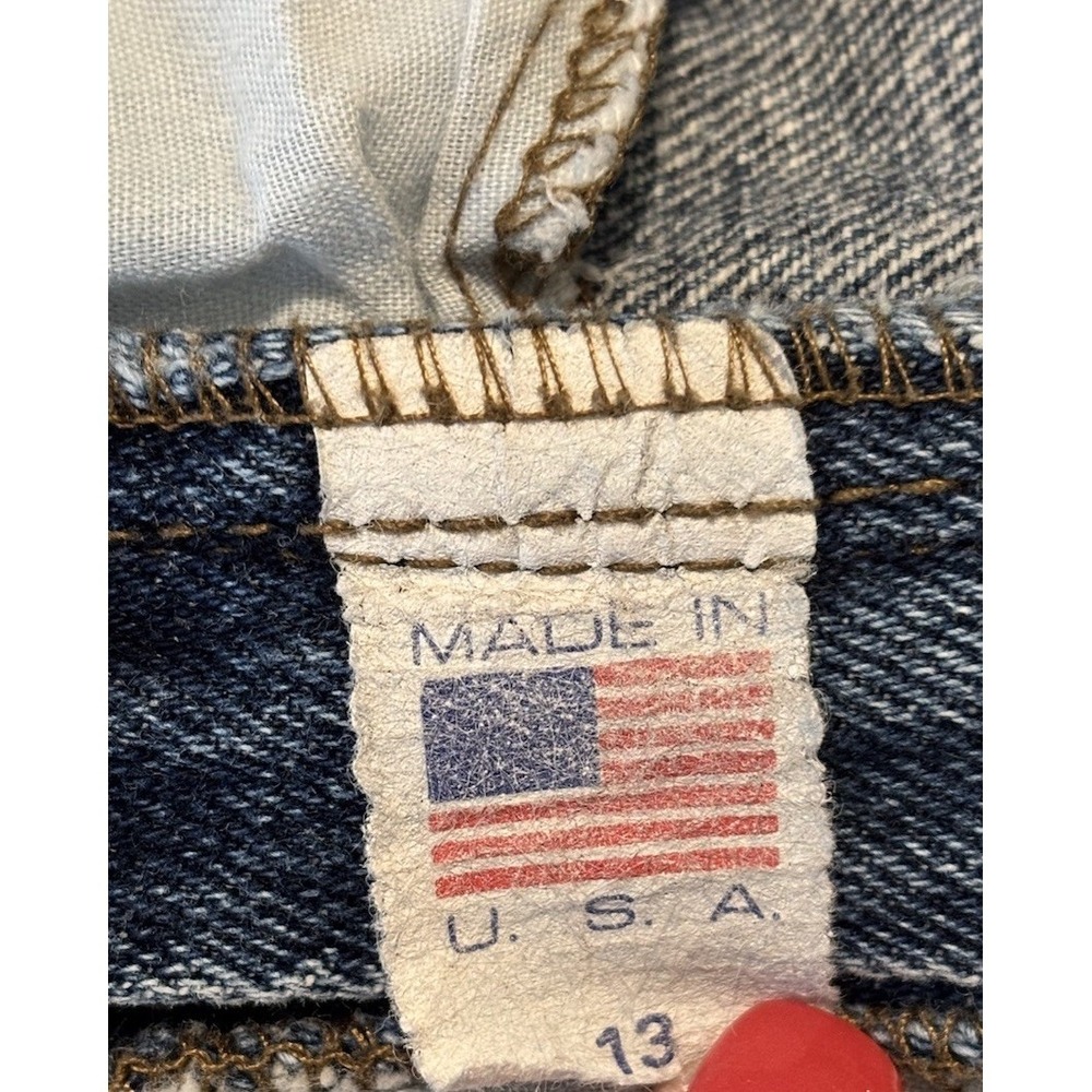 ZENA 30x28.5 13 High Waisted Mom Jeans Cotton Relaxed Tapered Leg 80s Retro - Picture 4 of 10